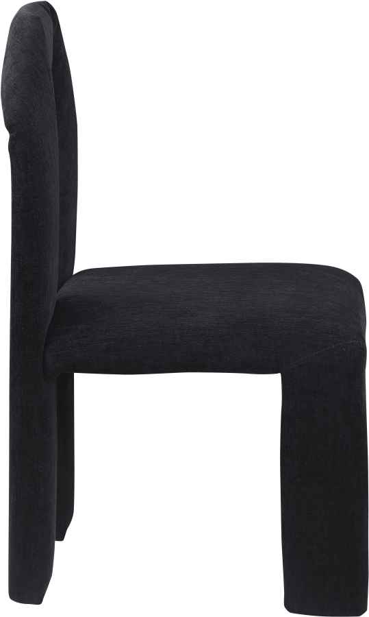 Bennett Chenille Fabric Upholstered Dining Chair