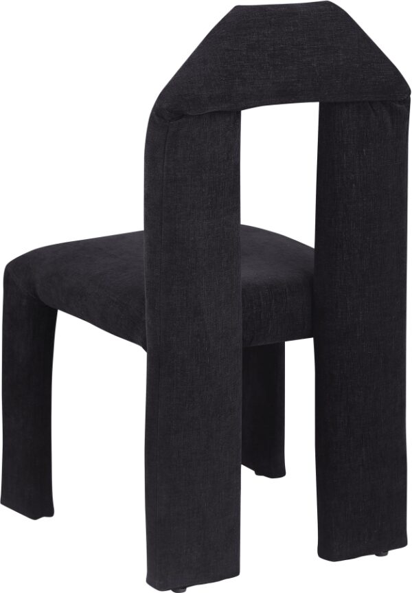 Bennett Chenille Fabric Upholstered Dining Chair