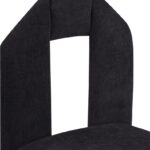 Bennett Chenille Fabric Upholstered Dining Chair