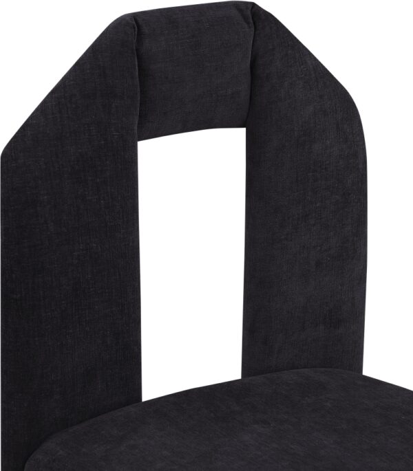 Bennett Chenille Fabric Upholstered Dining Chair