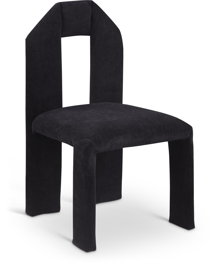 Bennett Chenille Fabric Upholstered Dining Chair