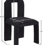 Bennett Chenille Fabric Upholstered Dining Chair