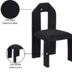 Bennett Chenille Fabric Upholstered Dining Chair