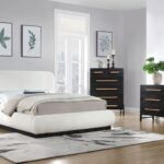 Kaya Oak Veneer And Vegan Leather Handle Dresser