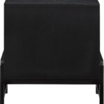 Kaya Oak Veneer And Vegan Leather Handle Night Stand