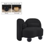 Daphne Chenille Fabric Upholstered Chair