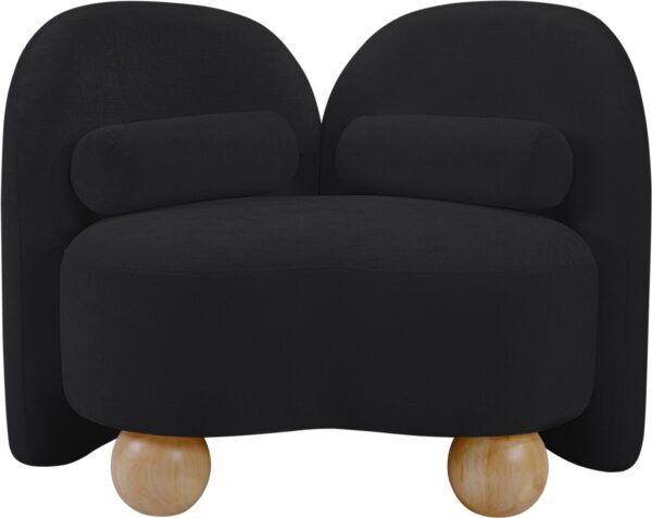 Daphne Chenille Fabric Upholstered Chair