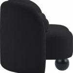 Daphne Chenille Fabric Upholstered Chair