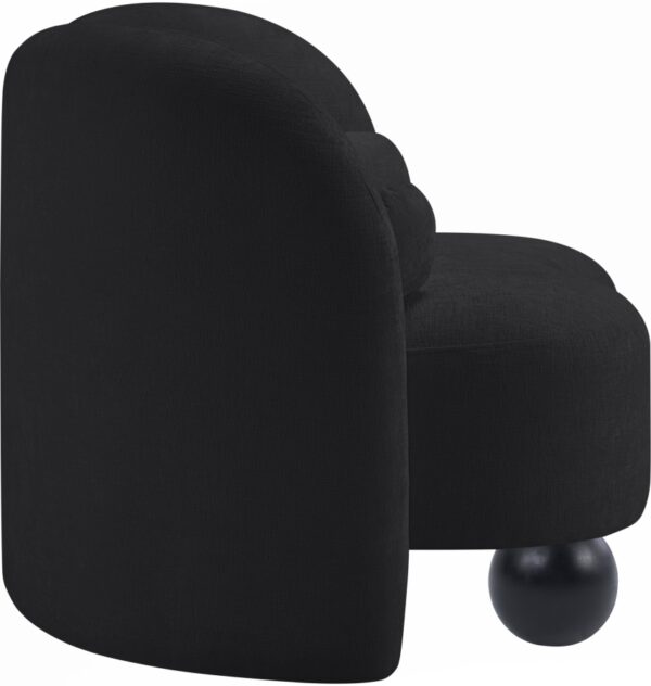 Daphne Chenille Fabric Upholstered Chair