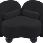 Daphne Chenille Fabric Upholstered Chair