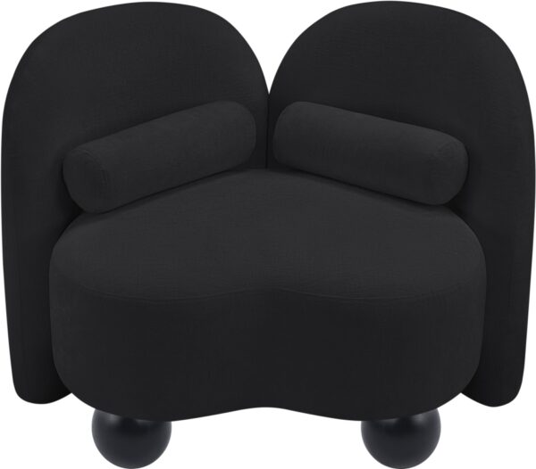 Daphne Chenille Fabric Upholstered Chair