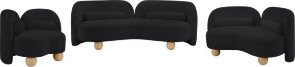 Daphne 64" Chenille Fabric Upholstered Loveseat