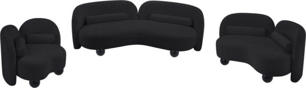 Daphne 64" Chenille Fabric Upholstered Loveseat