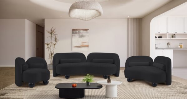 Daphne 64" Chenille Fabric Upholstered Loveseat