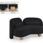 Daphne 64" Chenille Fabric Upholstered Loveseat