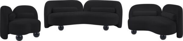 Daphne 64" Chenille Fabric Upholstered Loveseat