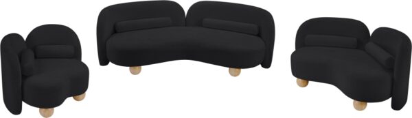 Daphne 64" Chenille Fabric Upholstered Loveseat
