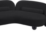 Daphne 64" Chenille Fabric Upholstered Loveseat
