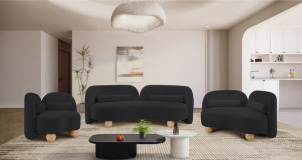 Daphne 64" Chenille Fabric Upholstered Loveseat