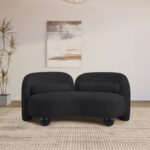 Daphne 64" Chenille Fabric Upholstered Loveseat