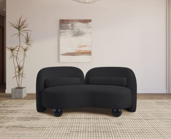 Daphne 64" Chenille Fabric Upholstered Loveseat