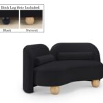 Daphne 64" Velvet Upholstered Loveseat