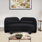 Daphne 64" Velvet Upholstered Loveseat