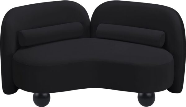 Daphne 64" Velvet Upholstered Loveseat
