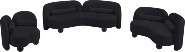 Daphne 89" Velvet Upholstered Sofa