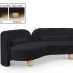 Daphne 89" Velvet Upholstered Sofa