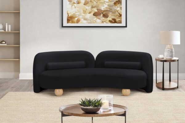 Daphne 89" Velvet Upholstered Sofa