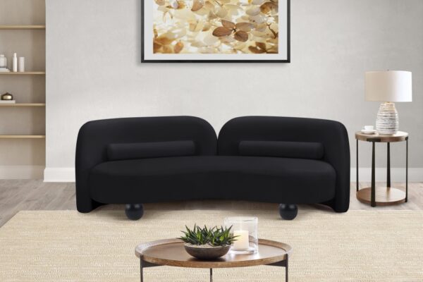 Daphne 89" Velvet Upholstered Sofa
