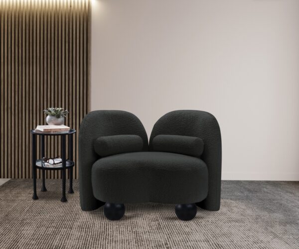 Daphne Boucle Fabric Upholstered Chair