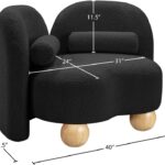 Daphne Boucle Fabric Upholstered Chair
