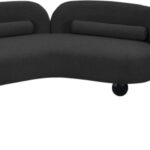 Daphne 64" Boucle Fabric Upholstered Loveseat