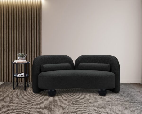 Daphne 64" Boucle Fabric Upholstered Loveseat