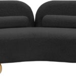 Daphne 64" Boucle Fabric Upholstered Loveseat