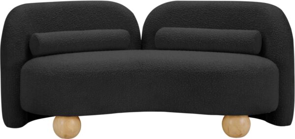 Daphne 64" Boucle Fabric Upholstered Loveseat