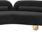 Daphne 89" Boucle Fabric Upholstered Sofa
