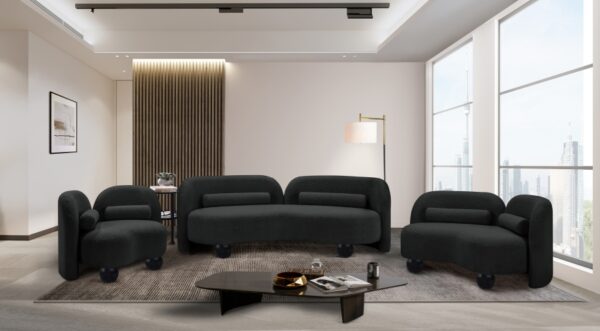 Daphne 89" Boucle Fabric Upholstered Sofa