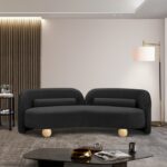 Daphne 89" Boucle Fabric Upholstered Sofa