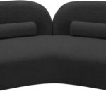 Daphne 89" Boucle Fabric Upholstered Sofa
