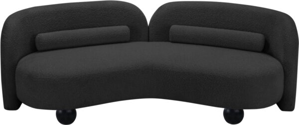 Daphne 89" Boucle Fabric Upholstered Sofa
