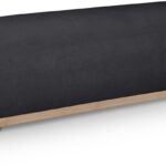 Calum Chenille Fabric Upholstered Bench