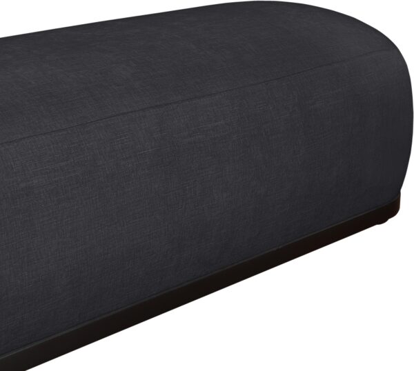 Calum Chenille Fabric Upholstered Bench