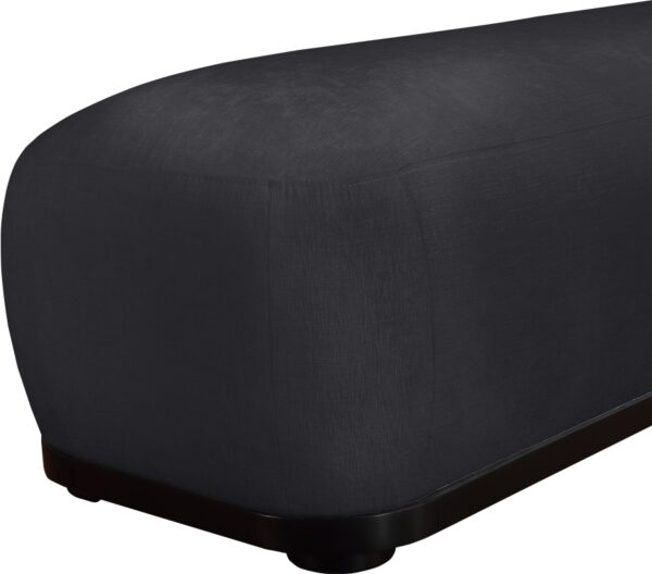 Calum Chenille Fabric Upholstered Bench