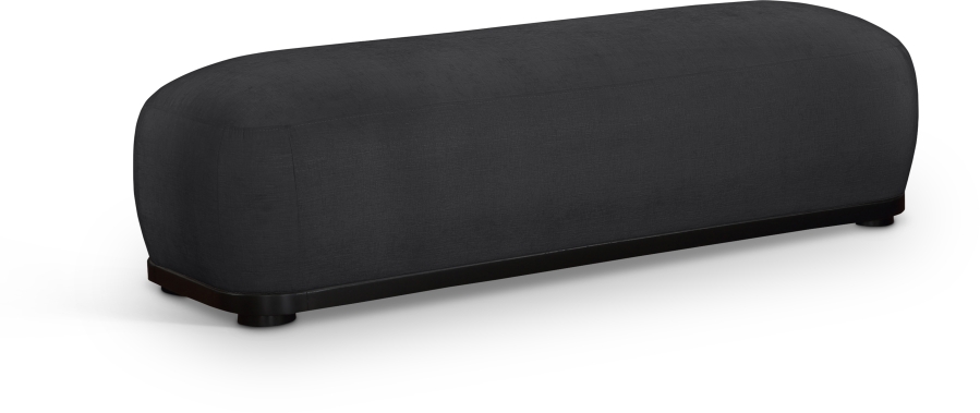 Calum Chenille Fabric Upholstered Bench