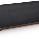 Calum Chenille Fabric Upholstered Bench