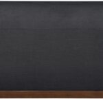 Calum Chenille Fabric Upholstered Bench