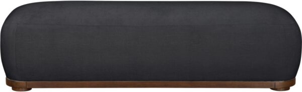 Calum Chenille Fabric Upholstered Bench